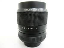 【KOMURA】寅③130//希少 KOMURANON F=28mm 1:2.5/スクリューマウント_画像8