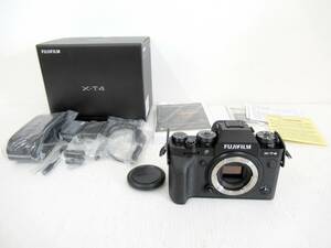 【FUJIFILM/富士フイルム】寅③60//X-T4/ブラックボディ/元箱/説明書/付属品付き/ミラーレス一眼/SanDisk SDSDXVE-032G-GHENN