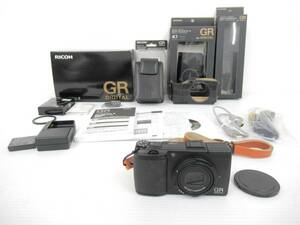 【RICOH/リコー】寅①257//箱付/美品/付属多数 RICOH GR DIGITALⅢ/純正ケース/専用ケース付属