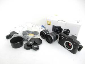 【Nikon/ニコン】寅⑤183//箱付/美品 Nikon V1 1NIKKOR VR 10-30mm f/3.5-5.6 30-110mm f/3.8-5.6///