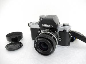 【Nikon/ニコン】寅⑤193//Nikon F2 Aファインダー NIKKOR 35mm 1:2.8