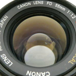 【Canon/キヤノン】寅②270//希少/CANON LENS FD 55mm 1:1.2 S.S.C. ASPHERICALの画像3