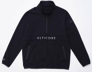 【2023年秋冬モデル ブリヂストンゴルフ ULTICORE 4Dimotion Fit Sprit Raglan Sleeve ハーフZIPジャケット Mサイズ】