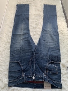 LEVI'S リーバイス LEVI'S REDWIRE リーバイス レッドワイヤー デニムパンツ LOW CROTCH SLIM USED加工 インディゴ 