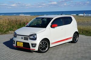 SUZUKI ALTO TURBO RS 4WD スズキ アルト ターボRS パールホワイト