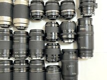 Canon ウルトラソニック EF USM EFS Nikon NIKKOR D G ズームレンズ カメラレンズ 一眼レフカメラ 動作未確認 まとめ まとめて 大量セット_画像4
