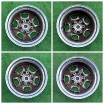 ワーク EUROLINE ホイール 17X7JJ PCD139.7 6穴 +24 ４本セット ハイエース レジアスエース 200系 キャラバンE26 エルグランドE50など☆ _画像9