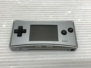 N356-240309-31 ゲームボーイ ミクロ シルバー 本体のみ 【ジャンク品】