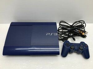 N281-240329-35 PS3　プレイステーション3 250GB CECH-4000B アズライト・ブルー 【中古品】