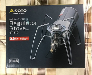 新品未使用 SOTO ST-310 レギュレーターストーブ シングルバーナー 