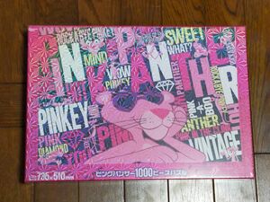 【新品未開封】　ピンクパンサー　1000ピース　パズル　/　組み立てて楽しい！インテリアにも最適！！　/　PINK PANTHER