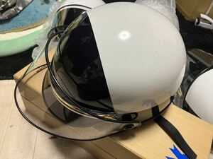 作業用ヘルメット 保護帽 特殊作業 美品1度使用 MG-II 北川工業 警備員 制圧 コスプレ 警察グッズ コレクション 安全 防災グッズ 