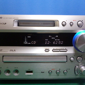 ONKYO FR-N9NX（CD/MD/USBコンポ）CDピックアップ交換済 リモコン、アンテナ、取説付きの画像2