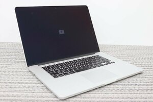 N【ジャンク品】Apple / MacBook Pro A1398(Retina.15-inch,Mid2014)/CPU：core i7-4870HQ@2.5GHz/メモリ：16GB/SSD：無