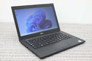 N1円♪【i5第8世代】DELL / Latitude 7290 / CPU：core i5-8250U@1.60GHz / メモリ：16GB / SSD：256GB / Windows11 Pro