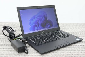 N1円♪【i5第8世代】DELL / Latitude 7290 / CPU：core i5-8250U@1.60GHz / メモリ：8GB / SSD：256GB / Windows11 Pro