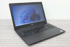 N【i5第8世代】DELL / Vostro 3580 / CPU：core i5-8265U@1.60GHz / メモリ：8G / SSD：256G / Windows11 Pro