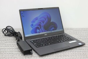 N【i5第8世代】DELL / Latitude 7300 / CPU：core i5-8265U@1.60GHz / メモリ：8GB / SSD：256GB / Windows11 Pro