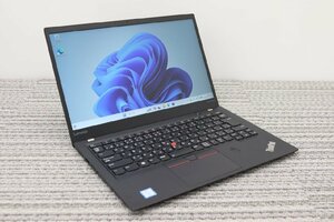 N【i7第6世代】lenovo / ThinkPad X1Carbon 5th / CPU：core i7-6600U@2.60GHz / メモリ：8GB / SSD：256GB / Windows11 Pro