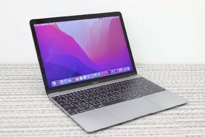 N1円♪【2016年！m7】Apple / MacBook A1534(Retina.12-inch,Early2016) / CPU：core m7@1.3GHz / メモリ：8GB/SSD：512GB