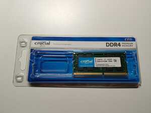 【新品】crucial by Micron CT16G4SFRA32A CFD Selection D4N2400CM-16GQ [SODIMM DDR4 PC4-19200 16GB]