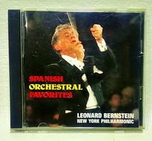 【 中古 CD 】スペイン管弦楽名曲集 レナード・バーンスタイン 指揮 ◆ Leonard Bernstein ◆ ラヴェル ファリャ リムスキー_画像1