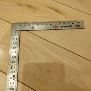 工具 ノギス 150mm 差し金 30×15cm 新品の画像3