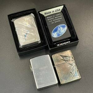 ZIPPO ジッポ レギュラータイプ 無地 1980年製/蝶 2005年製 USA製/DOLPHIN 2003年製 USA製/ブラック 2014年製 USA製/2429653/CDK67-8