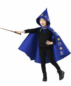 ハロウィン 子供用 マント 魔法使い 魔法師 マント コスプレ 可愛い 衣装