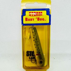 送料120円・新品『ストーム ベビーバグ』3点落札送料無料■Storm RATTLIN BABY Chug BUG チャグ バグ ベビー ラトリン オールド ルアー