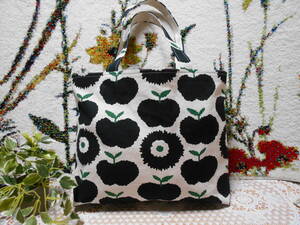 * tote bag * out * inside with pocket * hand made 