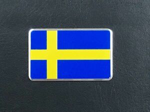 БЕСПЛАТНАЯ ДОСТАВКА Swedish Flag Aluminum Sticker Emblem Volvo Sab Saab S40 V40 V60 V70 V70 XC40 XC60S80 C70 Flag Volvo \