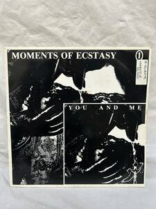 ◎T116◎LP レコード 美盤 MOMENTS OF ECSTASY/You And Me/KAOS 005/ベルギー盤