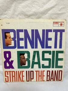 ◎T308◎LP レコード トニー・ベネット＆カウント・ベイシー Tony Bennett & Count Basie/Strike Up The Band/SR-25231/US盤