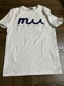 Tシャツ 半袖Tシャツ 白　muta ムータ　ムータマリン　夏