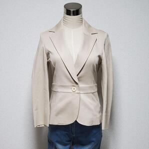 CLEAR IMPRESSION クリアインプレッション ベージュ テーラードジャケット サイズ2(約S~Mサイズ相当)