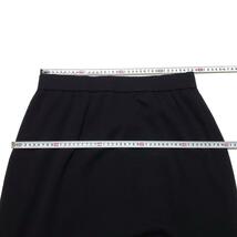 PISANO ピサーノ ブラック ウエストゴム ウール100% スカート サイズXL（約XLサイズ相当）_画像8
