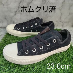 【Converse】コンバース　オールスター スエード OX　23.0cm　黒