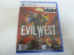 【未使用・未開封品】ＰＳ５ Evil West イービルウエスト Ｚ指定