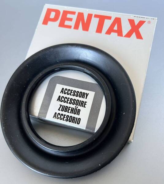 【未使用品】PENTAX RH-B60 ペンタックス純正 ラバーレンズフード RH-B60 元箱付属 *送料無料*