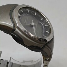 【ジャンク品】CASIO カシオ WAVE CEPTOR ウェーブセプター WVA-300 2368 電波ソーラー メンズ 腕時計　み_画像3