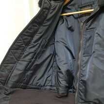 ★中古品★ U.S.AIR FORCE JACKET FLYING INTERMEDIATE B-15C フライトジャケット ネイビー系 アウター アメリカ製 サイズ38 み_画像6