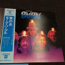 Deep Purple ディープ・パープル レコードまとめて3枚 紫の肖像 /ディープ・パープル・イン・ロック /紫の炎 帯付き　だ_画像3