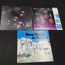 Deep Purple ディープ・パープル レコードまとめて3枚 紫の肖像 /ディープ・パープル・イン・ロック /紫の炎 帯付き　だ_画像5