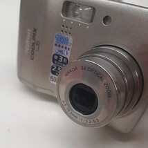 Nikon ニコン COOLPIX L6 シルバー コンパクトデジタルカメラ 動作品　み_画像8