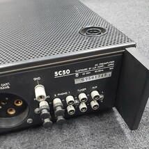 LUXMAN ラックスマン 5C50 プリアンプ 通電のみ確認ジャンク品　だ_画像7