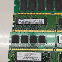 【ジャンク品】まとめて　256MB 512MB SD 128 PC133 CL3　VIT hunix nanya samsung PC2700U-25331-A1 Apacer 等　ま_画像7