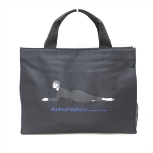  Salvatore Ferragamo SalvatoreFerragamo tote bag - nylon black Audrey Hepburn bag 