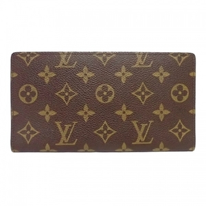 ルイヴィトン LOUIS VUITTON 札入れ M62223 カード用ポケット付小切手ケース モノグラム・キャンバス 0960ET 財布 モノグラム