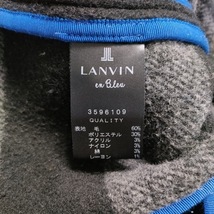 ランバンオンブルー LANVIN en Bleu サイズ38 M - 黒 レディース 長袖/リボン/冬 コート_画像4